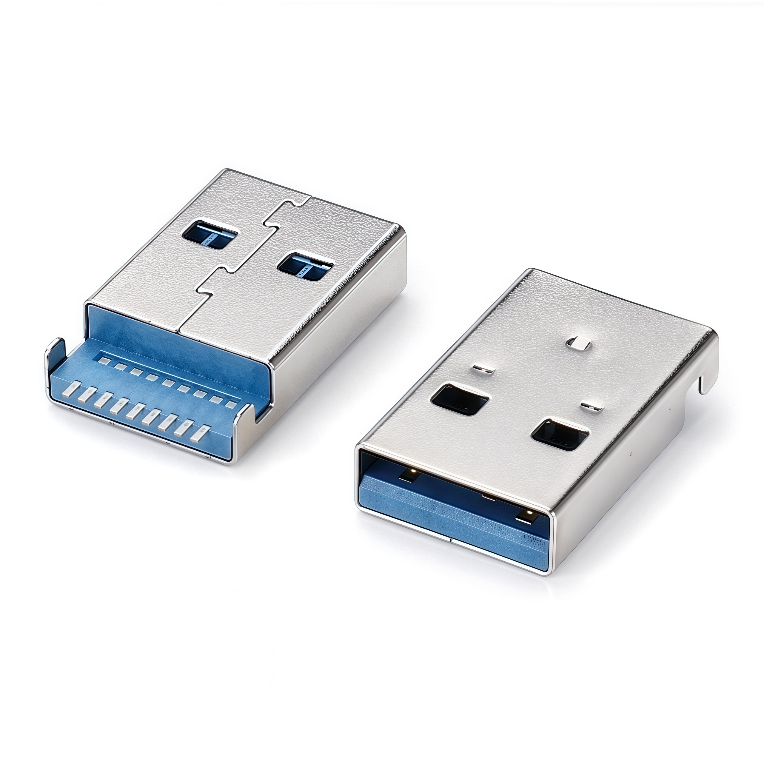 USB 3.0 AM sunken board straight foot without column