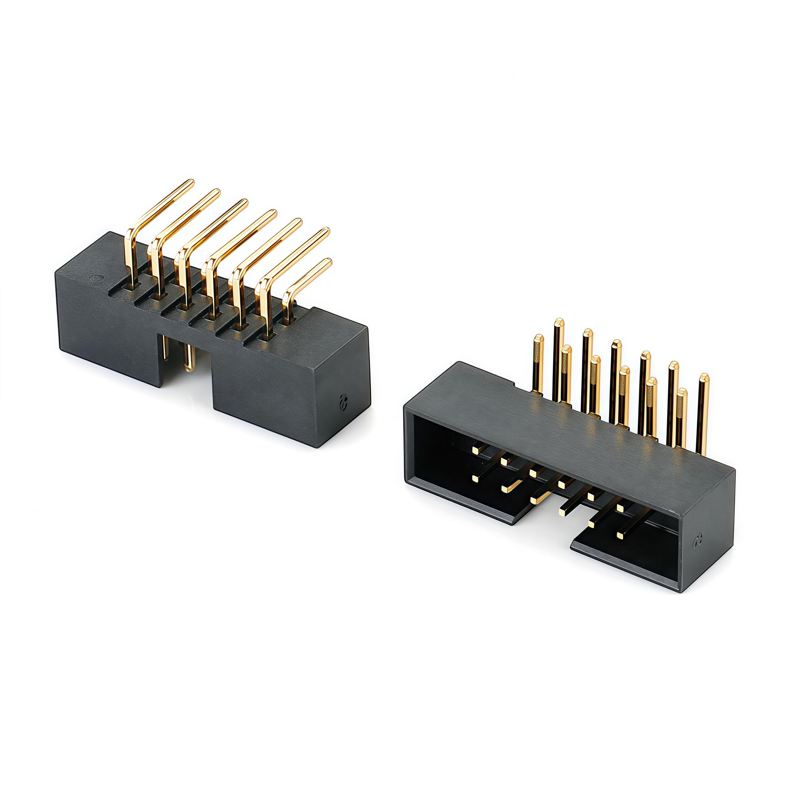 1.27mm 90° box header