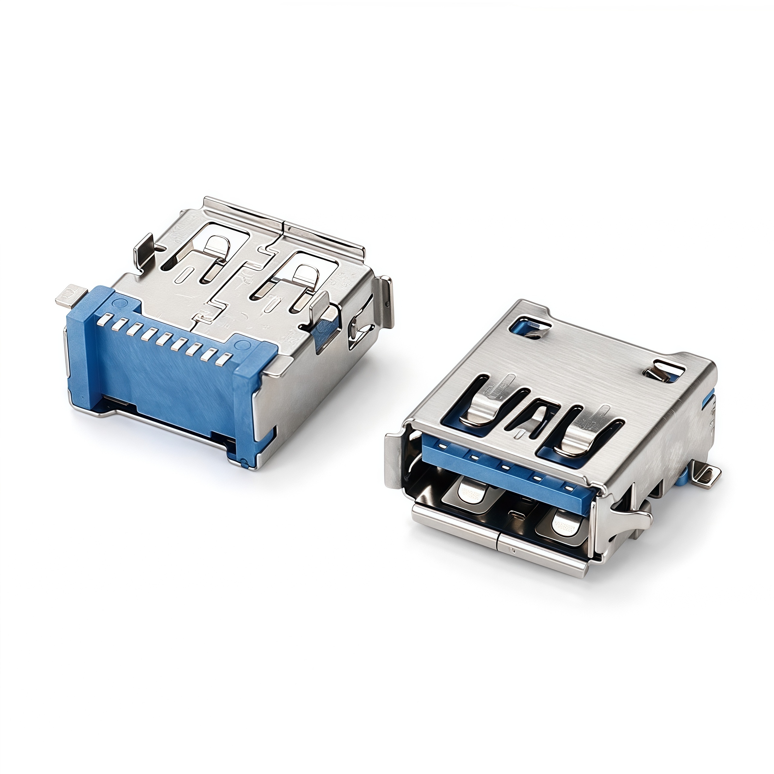 USB 3.0 AF Two-foot mounting No columns, rolled edges