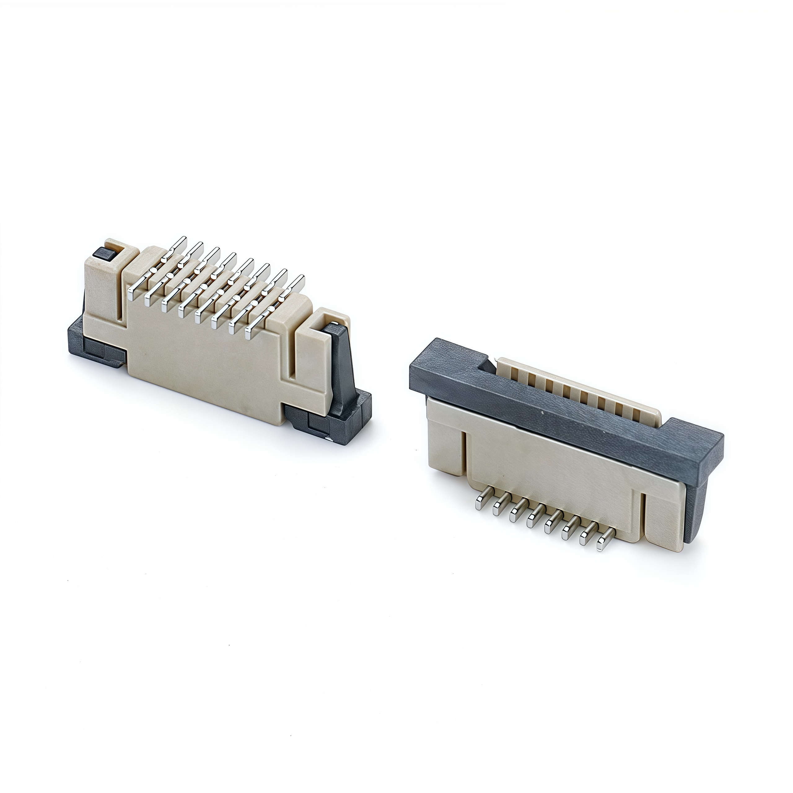 0.8mm pitch vertical type single row h2.5 FPC connector